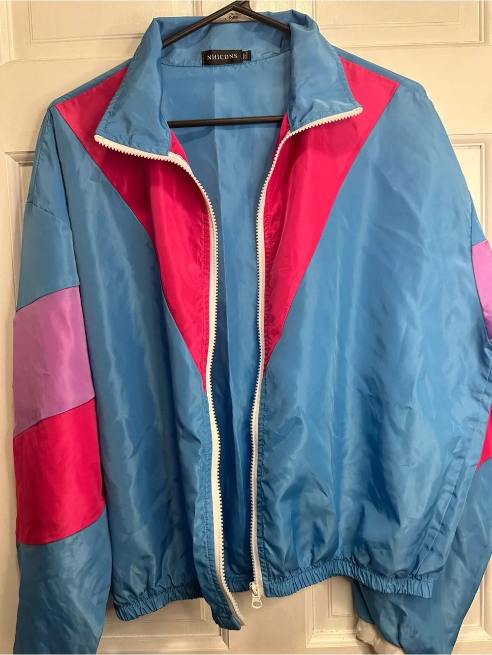 NHICDNS colorblock windbreaker